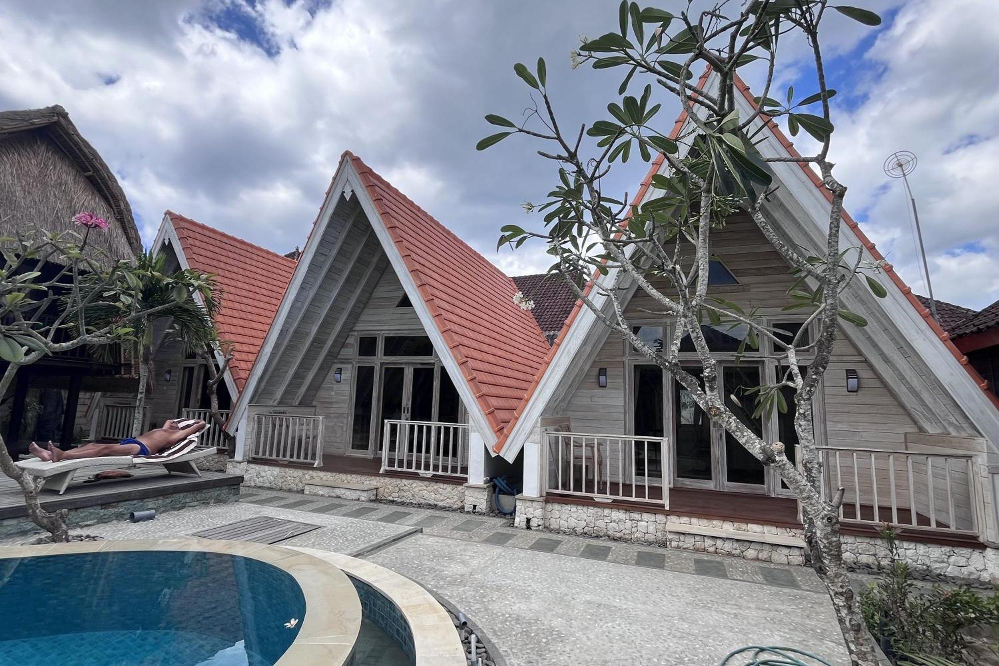 Rama Garden Lembongan Hotel Exterior foto