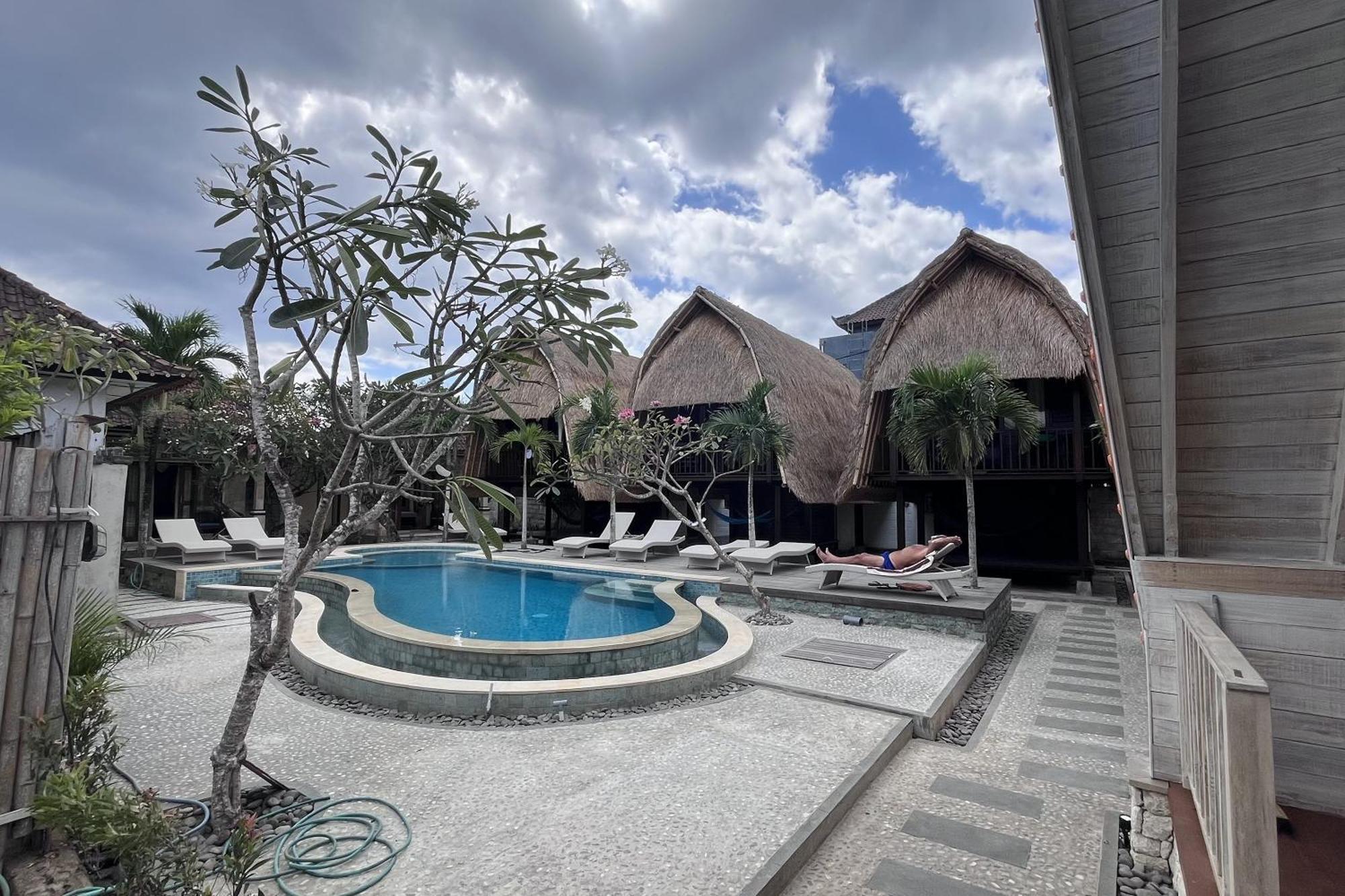 Rama Garden Lembongan Hotel Exterior foto
